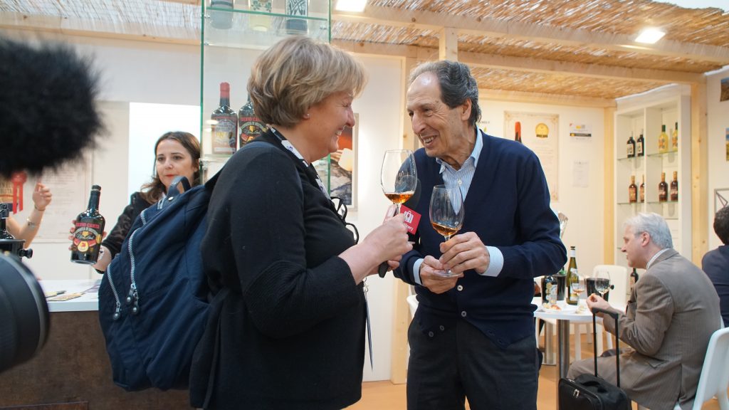 Silvio Carta at Vinitaly 2018